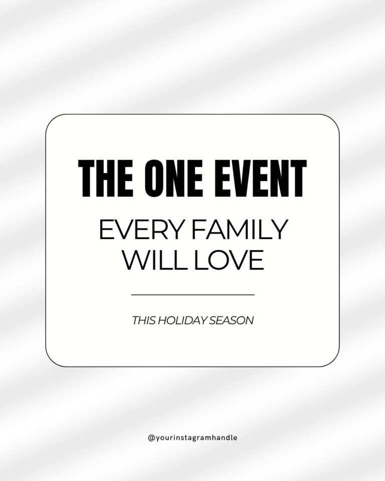 DAY FOUR - Family Holiday Event